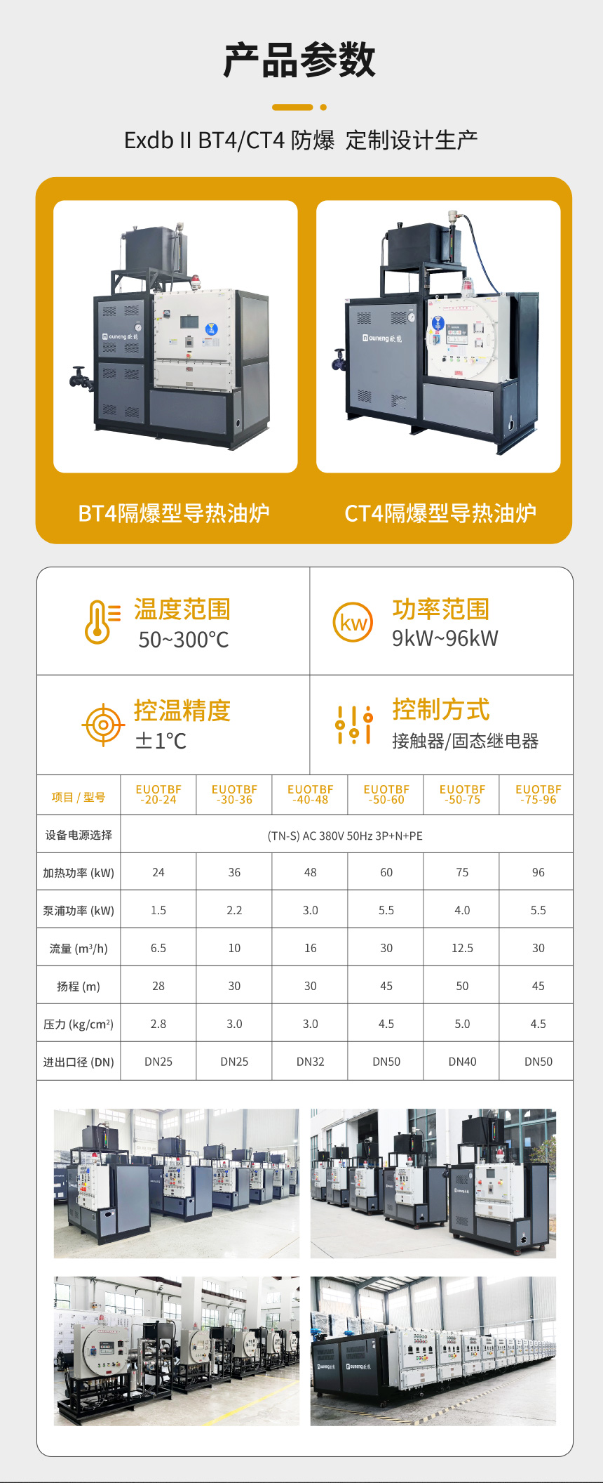 ExpxbⅡBT4Gb防爆导热油炉