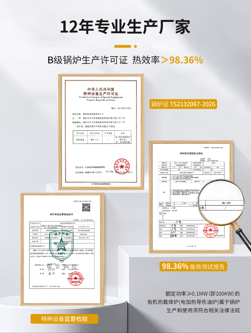 1200KW有机热载体锅炉